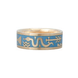 Cartouche Enamel Band