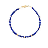 14k Lapis Bracelet