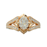 Lola Ring w/ Oval Diamond