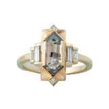Hilma Ring Setting With Princess Accents