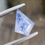 1.41ct Light Blue Cloudy Kite Sapphire