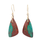 Sonoran Sunrise Earrings 14k Yellow Gold