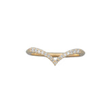 Chevron Band with Diamonds