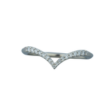 Chevron Band with Diamonds