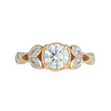 0.98ct Diamond Morgana 14K Yellow Gold