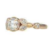 0.98ct Diamond Morgana 14K Yellow Gold