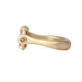 Ionia Miletos Spinning Coin Ring with Champagne Diamonds 14K Yellow Gold