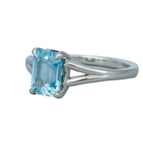 1.47ct Aquamarine Hazel 14K White Gold