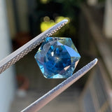 1.68ct Rich Blue Hexagon Montana Sapphire