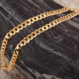 14k Yellow Gold Curb Bracelet