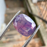 2.69ct Opalescent Purple Rectangular Cushion Sapphire