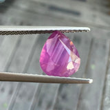 2.04ct Purple Pear Sapphire