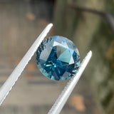 2.17ct Blue Round Sapphire