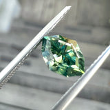 1.65ct Green Navette Sapphire