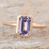14k Light Lavender Sapphire Patience Ring-SOLD