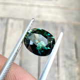 1.83ct Teal Oval Sapphire
