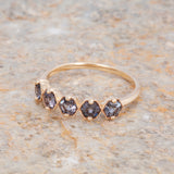 Petra Ring with Grey Spinel