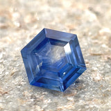 1.36ct Cornflower Blue Hexagon Sapphire