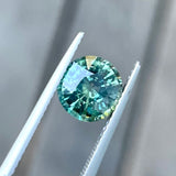 2.50ct Blue-Green Round Sapphire