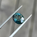 2.00ct Teal Oval Blue-Green Sapphire