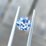 1.17ct Pastel Blue Hexagon Sapphire