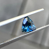 0.95ct Blue Modified Trillion Sapphire